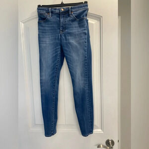 Madewell curvy HighRise SkinnyJeans size 28 Danny Wash